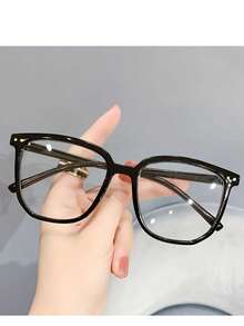 3pcs Blue Light Blocking Glasses - Fashion Square Fake Eyeglasses, Anti Ray Computer Gaming Glasses, Blue Blockers Glasses For Women/Men - 多色 - 查看 9