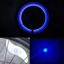 6 Pcs Colorful LED Bike Wheel Light, Waterproof Easy Install Bicycles Wheel Spoke LED Lights With 3 Modes, For Bicycle Spoke Decoration Warning At Night Easy To Install Spoke Decorations - Multicolor - View 19