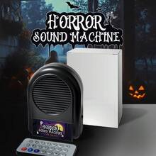 Brinquedo Eletrônico com Controle Remoto e Sons de Terror, 30 Tipos de Sons Assustadores, Dispositivo Eletrônico com Controle Remoto, Adequado para Casa, Escritório, Brincadeira Malévola Entre Amigos, Presentes do Dia da Mentira e Halloween