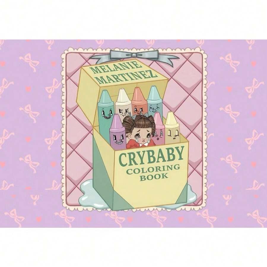 Goods Cry Baby Coloring Book 45 Sheets 180G Drawing Notebook Coloring Book K-12 - Màu Lilac Tím - Xem 1