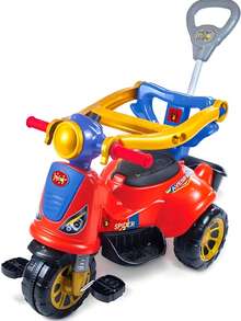 Carrinho De Passeio Ou Pedal Infantil Triciclo Avespa Spider - Maral