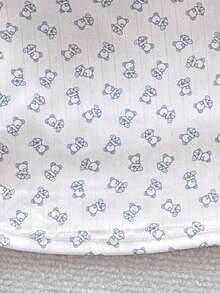 3pcs/Set Girls' French Style Floral Lace Trim Bow Padded Deep V Push Up Bra Set, Non-Removable Cup Pads