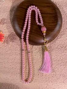 1pc Muslim Prayer Beads, 99 Beads   Bracelet, Handheld - Multicolor - View 15