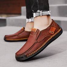 1 par de zapatillas casuales para hombres, suela blanda, parte superior antideslizante y transpirable, tallas grandes 47 48, tallas pequeñas 38 39, zapatos de trabajo cómodos y de moda, zapatillas slip-on de exterior para deportes y viajes