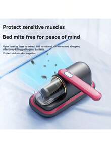 WWFW Milbenentfernungsgerät, kabelloses UV-Desinfektionsgerät für den Haushalt, Handstaubsauger, Milbenentfernungsartefakt