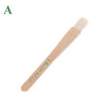 Pinceles de pelo de cabra de seis tamaños para pintura al óleo, acuarela y acrílica, suministros de arte