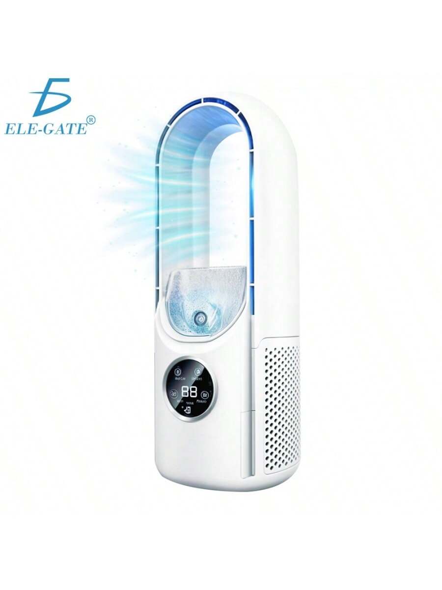 Ventilador sin aspas con pantalla