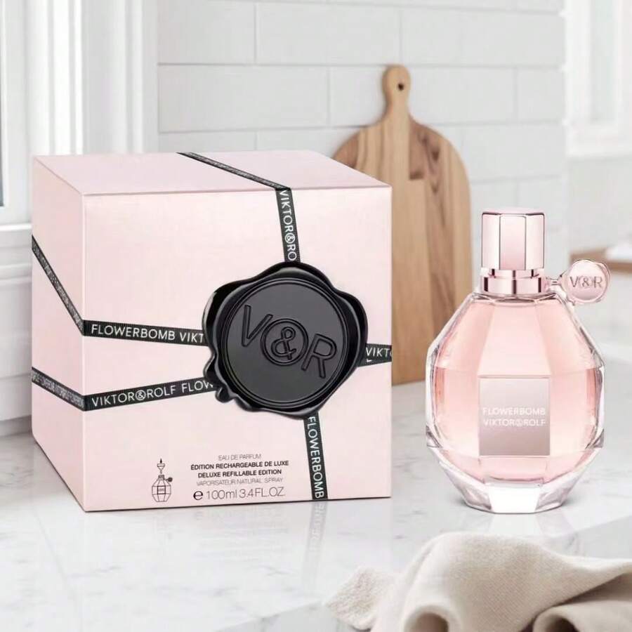 Viktor&Rolf - Flowerbomb Eau De Parfum - Women's Perfume - Floral & Woody - With Notes Of Vanilla, Jasmine, & Rose
