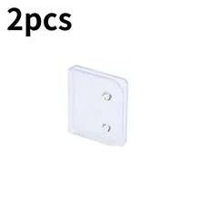 4pcs Windproof Self-Adhesive Curtain Clips - Transparent Plastic Storage Accessories For Secure Curtain Holding, Easy Installation With Buttonholes