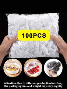 50/100/200/300/500 miếng màng bọc thực phẩm dùng một lần - Dùng để niêm phong thức ăn thừa, trái cây và thực phẩm trong nhà bếp và tủ lạnh - Đa năng, thích hợp cho gia đình, dã ngoại, tiệc nướng và nhà hàng. - trắng - Xem 13
