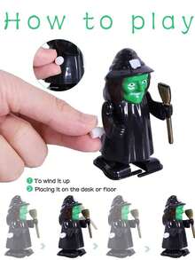 1/6/12 Stücke zufälliger Stil Halloween Aufziehspielzeug - Aufziehspielzeug in Großpackung für Halloween Party Geschenke, Trick or Treat Tüten, Schüler Schule Klassenzimmer Geschenke - Karnevalsspiel Preise