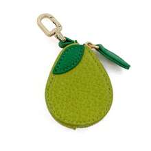 Minimalistische süße Obst-förmige Schlüsselanhänger, Münzbörse, Erdbeere, Kirsche, Blaubeere, Mini Obst Serie, Ornament für Taschen