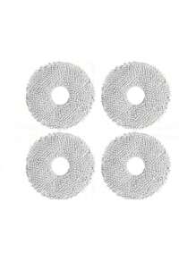 适用于 Dreame L10s Ultra/ L10 Ultra/ L20 Ultra/X30 UltraX40 Ultra/L10s Ultra/L40 Ultra/L30 Ultra 和 X10+ 机器人吸尘器的拖把、拖把垫、拖把布、备用零件套件