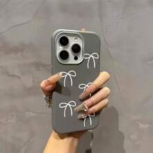 Funda básica con lazo, compatible con phone X, XS, XS Max, 11, 12, 13, 14, 15, 16 y más. Resistente a golpes, con textura de cuero y marco de lente robusto. - Negro - Ver 2