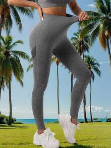 Yoga Tights Seamless Leggings For Women Gym Wear Women Seamless High Elasticity Pilates Gym Joggers Pants In Sport Lift Butt Fitness Pants Women Pants