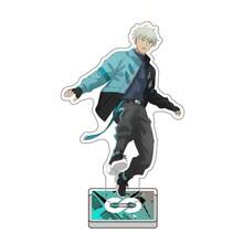 动漫怪物No.8亚克力立牌模型钥匙扣，包含卡夫卡、二条莉乃、市川郁子、篠宫纪子等角色，桌面摆件，圣诞节粉丝礼物 - 彩色 - 查看 11