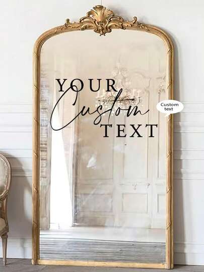 Personalized Wedding Mirror Decal Custom Text Vinyl Decal For Wedding And Event Sign Welcome Sign Sticker Bridal Shower Event Display Decal,Multi-Functional, Ornamental,Reusable,Exquisite,Stylish,High-Quality,Colorful,Modern,Custom,Personalized,Unique,Ideal Gifts For Him,Ideal Gifts For Her,Boyfriend,Dad,Girlfriend,Mom,Family,Friends,Tea Room,Home,Garden,Office,For Anniversaries,For Valentine's Day,For Mother's Day,For Birthdays,For Father's Day,For Graduation,For Weddings,For Housewarming,Customized Wedding Supplies ,Forever Love