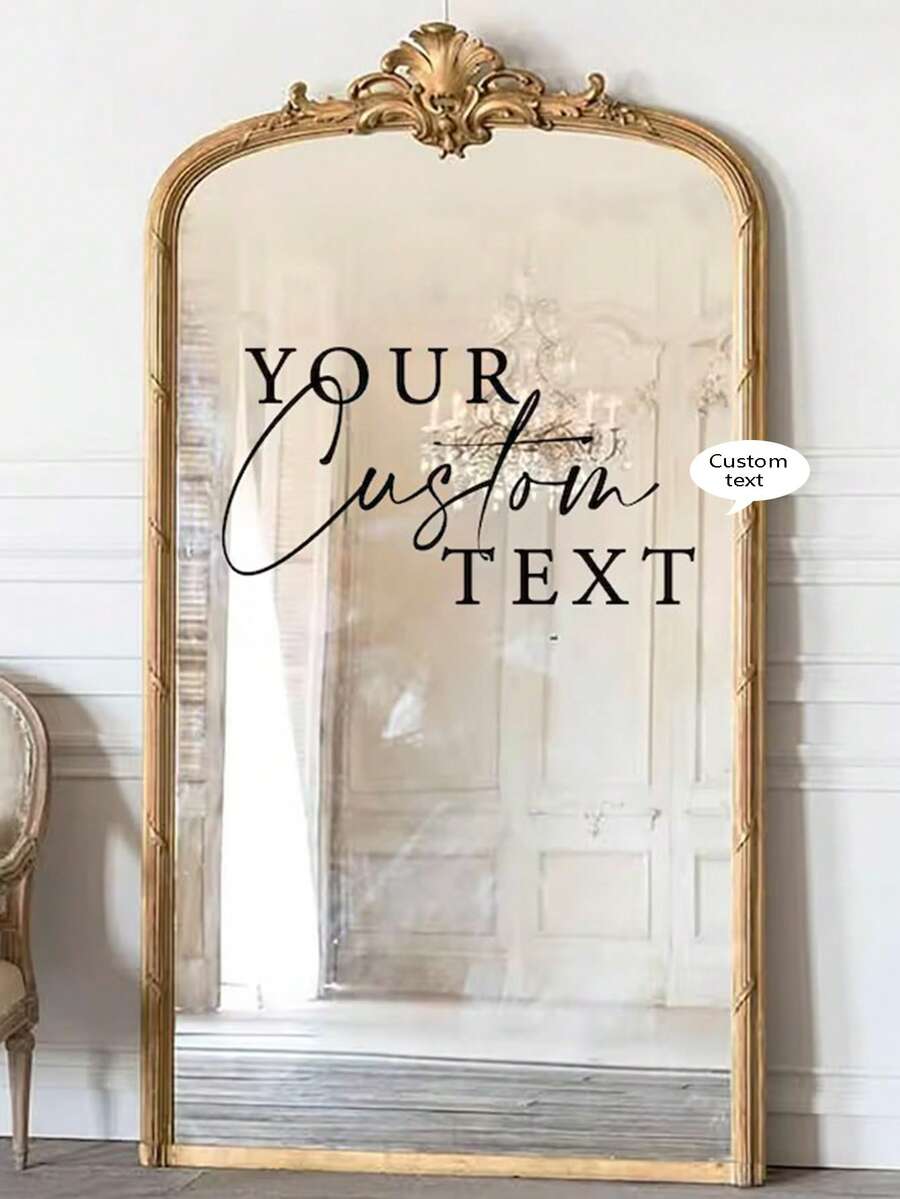 Decal gương trang trí đám cưới cá nhân hóa, decal vinyl chữ tùy chỉnh cho đám cưới và sự kiện, biển chào mừng, nhãn dán trang trí sự kiện tiệc cưới, đa chức năng, trang trí, có thể tái sử dụng, tinh tế, phong cách, chất lượng cao, nhiều màu sắc, hiện đại, tùy chỉnh, cá nhân hóa, độc đáo, quà tặng lý tưởng cho anh ấy, quà tặng lý tưởng cho cô ấy, bạn trai, bố, bạn gái, mẹ, gia đình, bạn bè, phòng trà, nhà, vườn, văn phòng, cho kỷ niệm, ngày lễ tình nhân, ngày của mẹ, sinh nhật, ngày của cha, lễ tốt nghiệp, đám cưới, tân gia, đồ dùng đám cưới tùy chỉnh, tình yêu vĩnh cửu - Nhiều màu - Xem 1