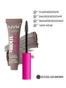 NYX Thick It Stick It Brow 睫毛膏 - Cool Ash Brown 05 COOL ASH BROWN 0.23oz/7ml - 05 COOL ASH BROWN - 查看 2