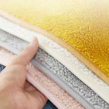 Faux Fur Chair Cushion, Soft Plush Office/Dining Chair Seat Pad - Multicolor - View 10