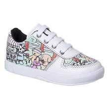 Tênis Casual Infantil Mni Goods Colorir Com Canetinhas