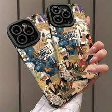 Cruel Prince Theme Collage Suitable For IPhone 16, 16 Plus, 16 Pro, 16 Pro Max, IPhone 15, 15 Plus, 15 Pro, 15 Pro Max, 14, 14 Plus, 14 Pro, 14 Pro Max, 13, 13 Pro, 13 Pro Max, 12, 12 Pro, 12 Pro Max, 11, 11, 11 Pro Max, 7, 8, X, XS Special Artificial Leather Phone Case, Dirt-Resistant, Fashionable, - Trộn màu - Xem 3