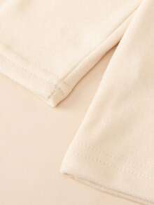 3 قطع طقم بيجامات للفتيات الصغيرات، بلوزة بأكمام طويلة وياقة عالية، ملابس داخلية وملابس نوم مناسبة للخريف والشتاء