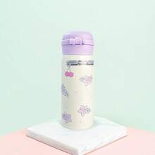 Miniso Kuromi Rakuichi Dual-Drink 304 Stainless Steel Thermos 360mL /12.17oz 304 Steel + Long-Lasting Temperature Retention, Suitable For Home Drinking & Students' School(1PC)