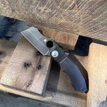 C260 Portable Small Machete, D2 Steel Blade 420 Steel Handle, Outdoor Camping Survival Climbing Hiking EDC Practical Cutting Knife, Men's Gift - C260 - Xem 6