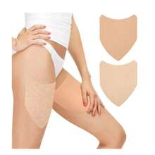 10pcs Anti-Chafing Thigh Bands, Inner Thigh Friction Protection Pads, Prevent Rubbing And Chafing, Invisible Design, Stretchable Anti-Friction Tape, Suitable For Men And Women Inner Thighs And Calves, Provide Comfort And Protection