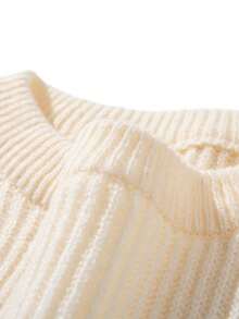 Sweater For Men Old Money Long Sleeve For Men , Fall Winter - Apricot - View 7