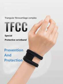 Wrist Brace For TFCC Tears, One Size Fits Most. For Left And Right Wrists, Support For Weight Bearing Strain, Exercise Adjustable Thin Pain Wrist Band Brace Injury Tear Injury Brace Sports Yoga Soft Ulnar Fix Wrist Band - Màu sắc ngẫu nhiên - Xem 5