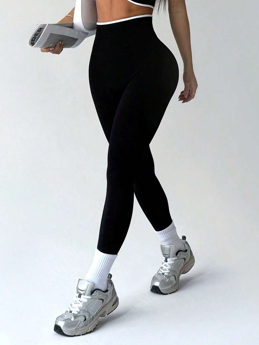 Die Sporthosen sind eng anliegend, figurbetonend, bequem, hautfreundlich, schön, modisch, für den täglichen Gebrauch als Leggings geeignet