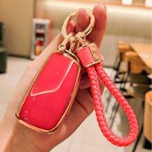 奥迪 A1 A3 A4 8P 7.99L 8V A5 B6 B7 A6 C5 C6 Q2 Q3 Q5 Q5 4F S3 S4 S6 RS3 TT 汽车钥匙扣钥匙保护套 - 彩色 - 查看 5