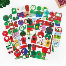 12 Sheets/Set Christmas Gift Label Stickers, Self-Adhesive Gift Stickers & Holiday Gift Name Decals,Cute Christmas Label,Writable Holiday Decoration Labels For Holiday Gift Packaging, Daily General Self-Adhesive Labels, Multi-Style,Christmas Decorations,Christmas ,Christmas Crafts,Gift Decorations, Office Supplies, School Supplies, Back-To-School