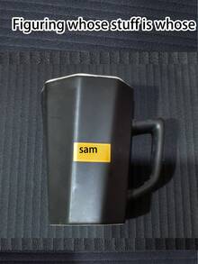 250张防水不干胶标签贴纸，10张/包 - 彩色 - 查看 4