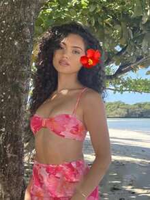 1/9件装夏威夷花朵发夹，人造花朵发夹，鸡蛋花发夹，适合假日海滩派对、夏季热带花朵发饰、婚礼派对、送给女孩的礼物、母亲节礼物、发爪、发夹、发卡、学习用品、头部饰品、发卡 - 彩色 - 查看 12