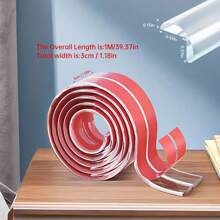Tiras de protección de borde de silicona - Protectores de esquina de plástico con adhesivo previo, libres de plomo - Protectores de parachoques transparentes antichoque para muebles, gabinetes, mesas, cajones - Para el hogar y la oficina - Protege los muebles contra daños - Regalo ideal para estrenar casa