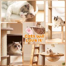 1/4 Inch(6mm)Natural Sisal Rope For Cat Scratcher, Cat Tree Rope Twine For Cat Scratching Post Replacement, Cat Tower With Scratch Post Repairing, Replace, Recovering And DIY