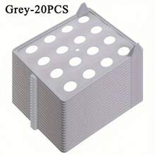1/10入 寬鬆多功能折疊板，尺寸 32*25cm，加厚PP材質，省空間、防皺，適用於收納T恤、長褲、牛仔褲、洋裝、連帽衫、襯衫等，適合衣櫥收納、居家、宿舍、開學季、節日禮物 - 彩色 - 查看 9