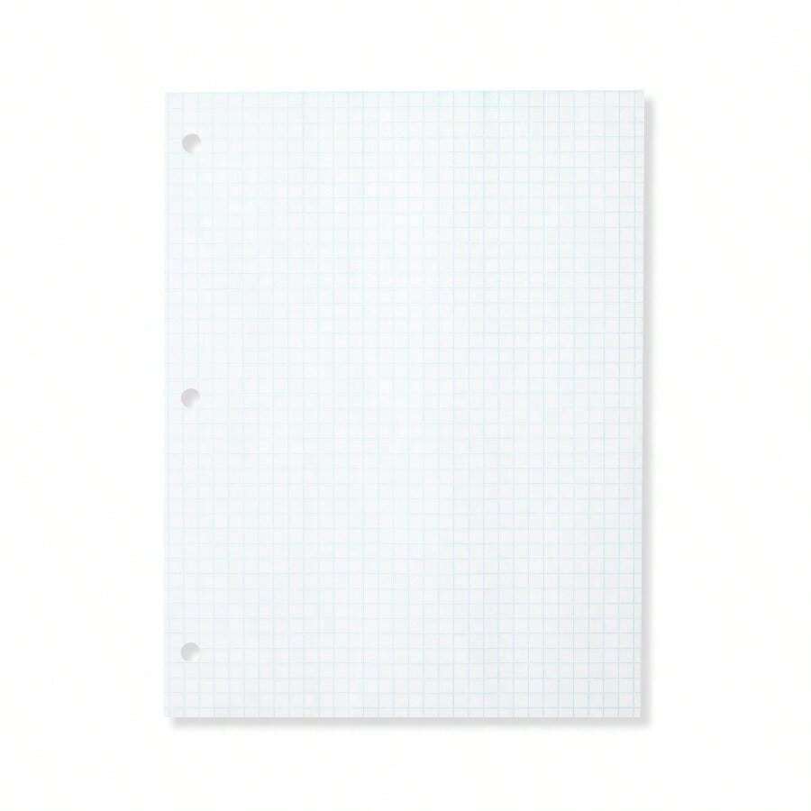 Hot Selling New Upgrade Quad Filler Paper, Graph Ruled 4x4, 80 Sheets, 8" X 10.5"