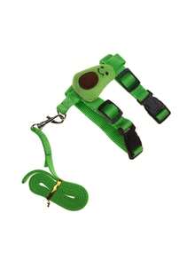 Adjustable Rabbit Harness And Leash, Bunny Leash And Harness Set For Walking Running Hiking Camping Outdoor,Rabbit Vest Harness And Leash Set Adjustable Soft Bunny Harness For Bunny Rabbit Kitten Small Animal Walking - Multicolor - View 14