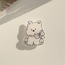 可爱动物造型粘性手机支架，创意礼物，适合情侣、朋友、同事和同学 - 彩色 - 查看 9