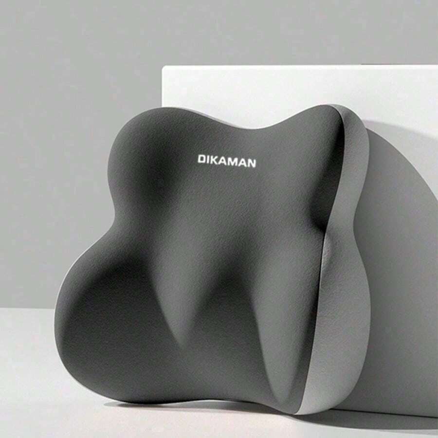 1 件装柔软腰部支撑枕，适用于驾驶座椅，泡沫腰枕，用于下背部腰部支撑垫，椅垫，椅座垫，椅枕，靠垫，办公椅，游戏椅 - 彩色 - 查看 1