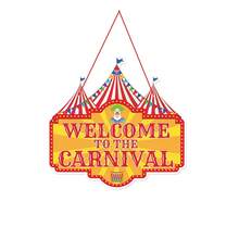 2 件狂欢派对小丑伸缩蜂窝悬挂装饰，马戏团主题生日派对搞笑小丑氛围装饰道具