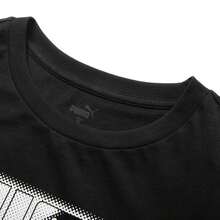 Puma Áo thun cổ tròn tay ngắn in chữ GRAPHICS, trang phục thường ngày cho nam - màu đen - Xem 4