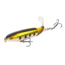 1 Pc 13g Topwater Fishing Lure Whopper Popper Artificial Bait Hard Plopper Soft Rotating Tail Fishing Tackle Fishing Bait