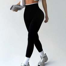 Die Sporthosen sind eng anliegend, figurbetonend, bequem, hautfreundlich, schön, modisch, für den täglichen Gebrauch als Leggings geeignet