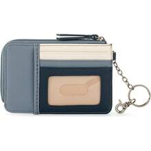 Women Wallets - Dusty Blue Block - View 4