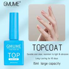 Kit de esmalte de uñas de gel de alta brillo y larga duración, incluye: Top Coat sin necesidad de limpiar, Base Coat, Top Coat reforzado, Removedor mágico, Top Coat mate, Base Coat de goma, Aceite para cutículas, Gel 5 en 1, Imprimador pH, Base Coat pelable. Para manicura en casa y profesional con efecto de uñas de gel que se puede despegar.